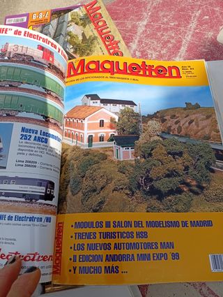 Colección de revistas Maquetren