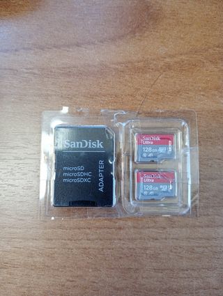 SanDisk Ultra 2x 128GB MicroSDXC Adapter