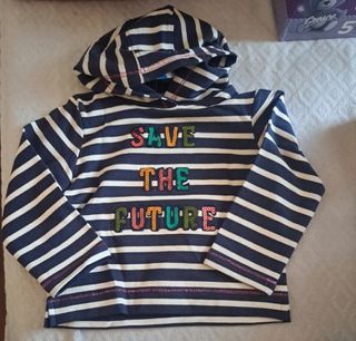 Felpa bambina 2 anni con cappuccio