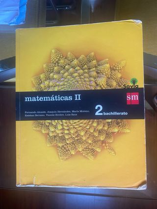 Matemáticas II 2º Bachillerato