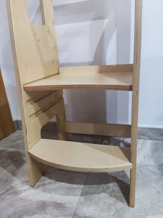 Torre aprendizaje madera para niñ@s