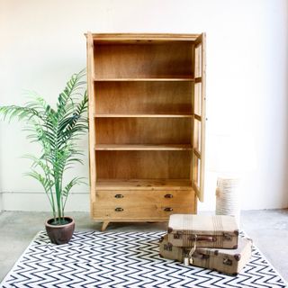 MUEBLE ALACENA VITRINA MACIZA XL