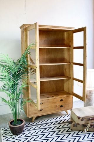 MUEBLE ALACENA VITRINA MACIZA XL