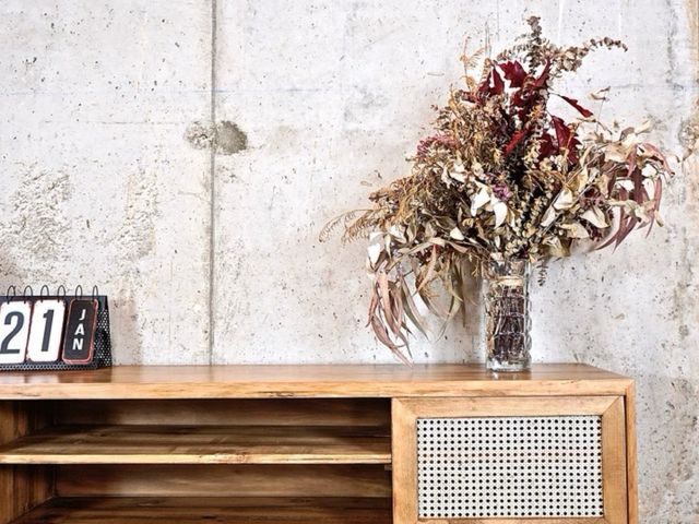 MUEBLE TV MANCHESTER MIMBRE A MEDIDA