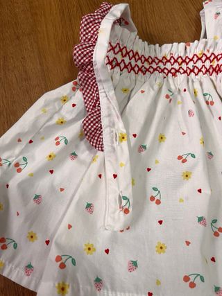Conjunto bebé niña: vestido y braguita
SARDON