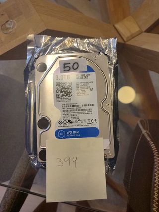 Disco Duro WD 3TB SATA
394 horas uso