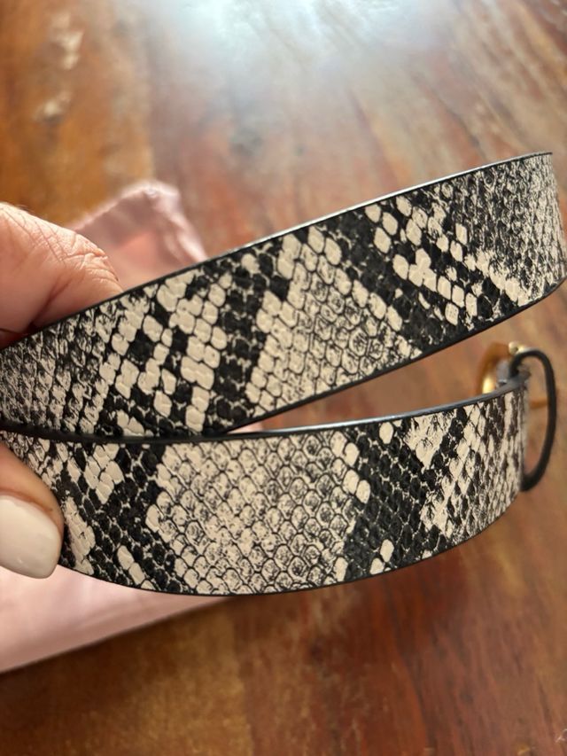 Cintura Liu Jo Piton Fibbia Dorata