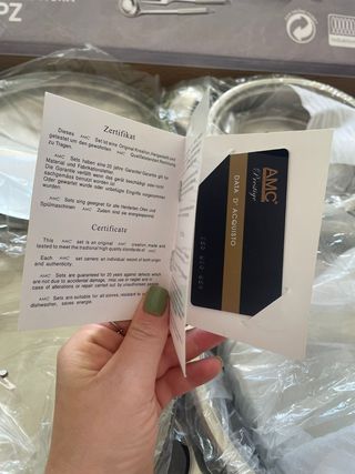 Batteria pentole 23 pezzi