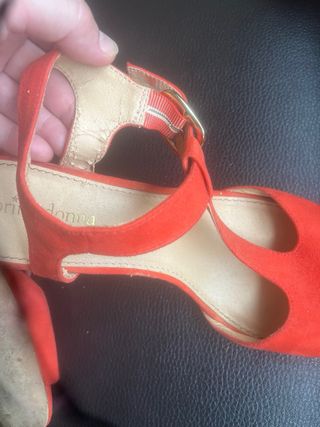 Sandalias naranjas Primadonna