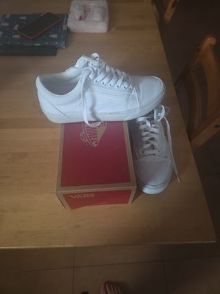 Zapatillas Vans Blancas Talla 39