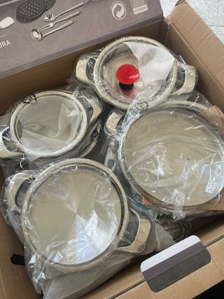 Batteria pentole  23 pezzi