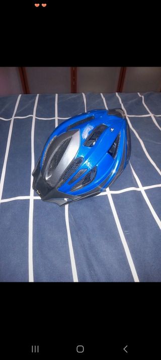 Casco bici Crivit regolabile con luci
