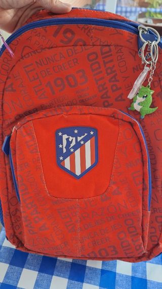 Mochila y 2 bufandas Atlético de Madrid