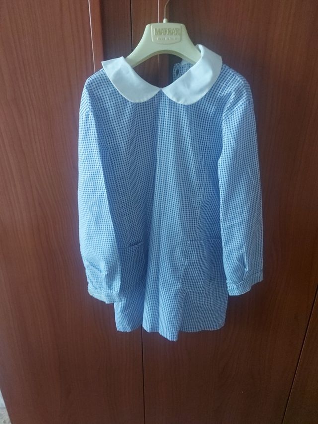 Grembiule a quadretti anni 3