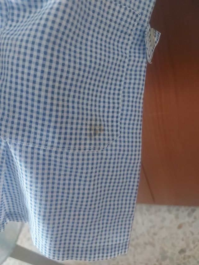 Grembiule a quadretti anni 3