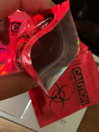 Lote de 10 bolsas herméticas  biológicas