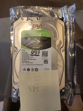 Disco Duro Seagate BarraCuda 4TB