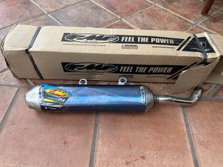 silencioso FMF Titanium y Bufanda FMF ktm