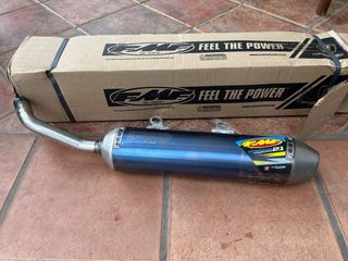 silencioso FMF Titanium y Bufanda FMF ktm