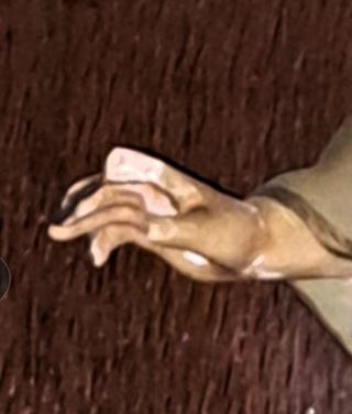 Figura religiosa policromada