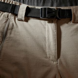 Pantalón desmontable de montaña y trekking Mujer Forclaz