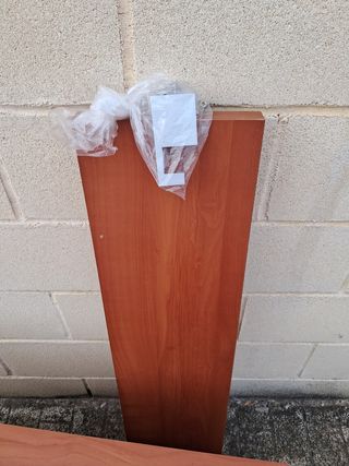 Mueble TV y balda pared madera