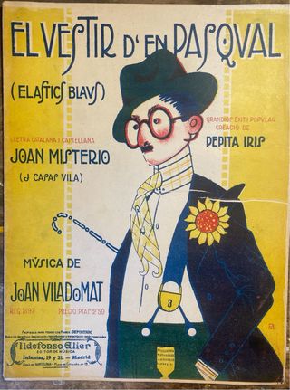 Partituras antiguas piano Mère chérie