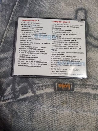 Lote 5 CDs BSO Titanic, Schindler's List, etc.