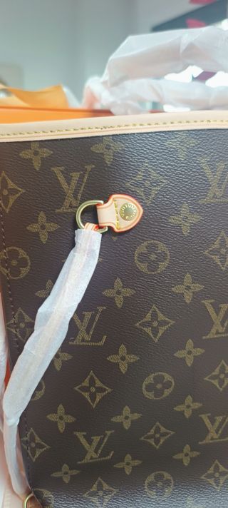Bolso Louis Vuitton Neverfull Marrón