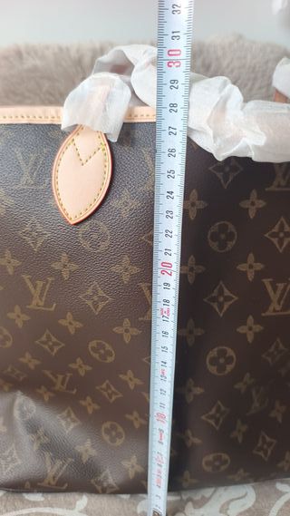 Bolso Louis Vuitton Neverfull Marrón