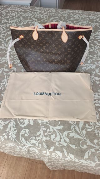 Bolso Louis Vuitton Neverfull Marrón