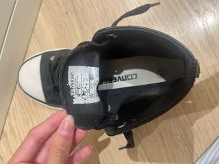 Botas Converse Cuero Negras