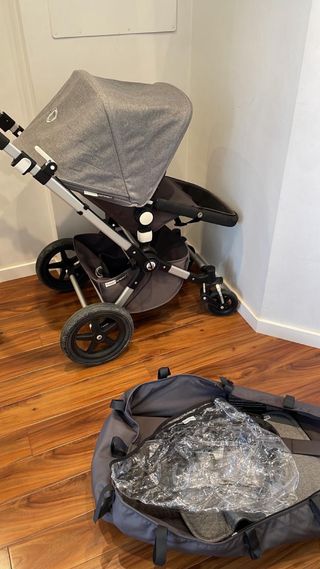 Bugaboo Camaleon y plataforma para herman@ mayor