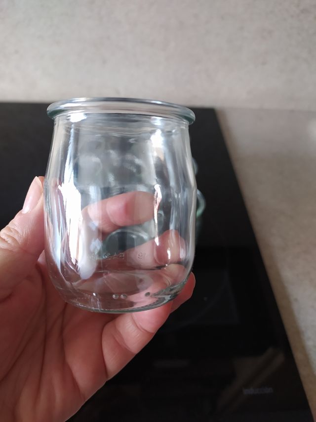 Vasos de cristal ideal postres