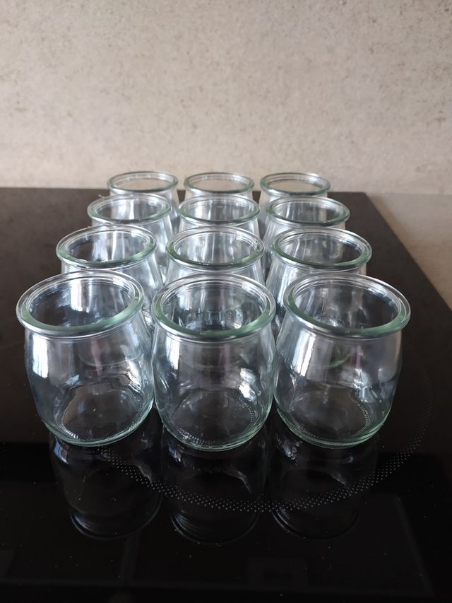 Vasos de cristal ideal postres