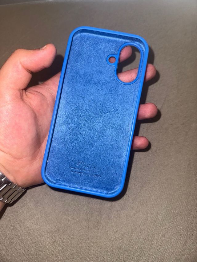 Cover iPhone Apple Blu