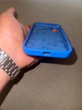 Cover iPhone Apple Blu