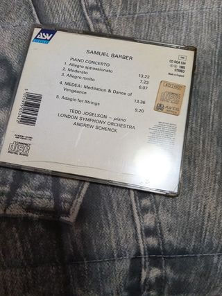 Lote 5 CDs Música Clásica y Piano