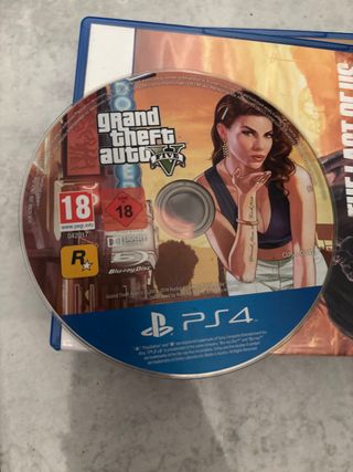 GTA V PS4 - Solo Disco