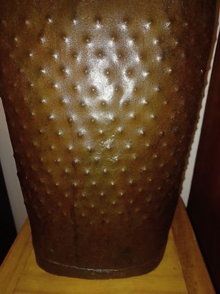 Cencerro antiguo con pátina original 40 cm alto.