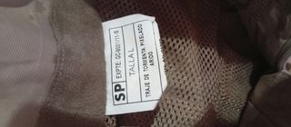 Traje tormenta árido militar L