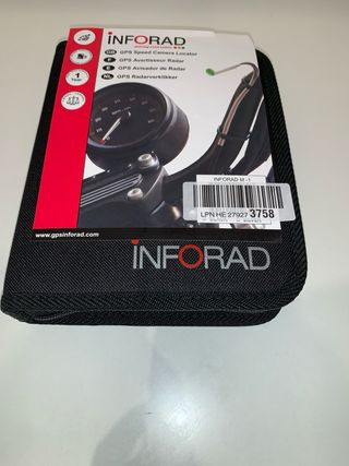Detector Radar GPS Inforad para Moto SIN ESTRENAR