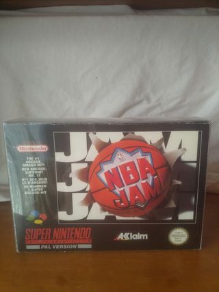 NBA Jam Super Nintendo PAL Version