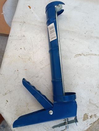 Pistola de Silicone Azul