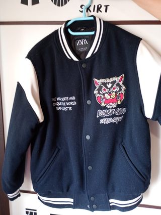 Chaqueta bomber Black Cats talla S
