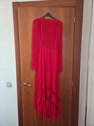 Vestido fiesta The Kooples rojo
