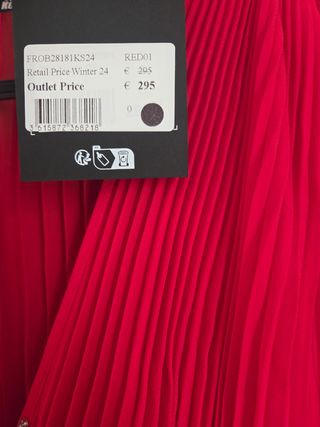 Vestido fiesta The Kooples rojo