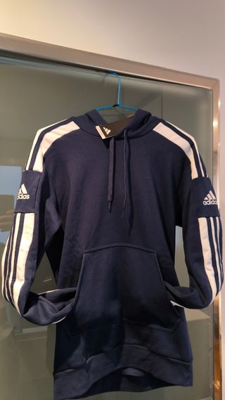 Sudadera Adidas modelo Squadra 21 Azul Talla S.