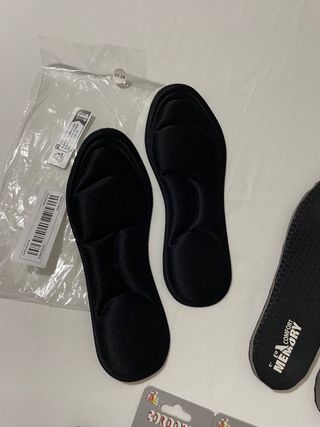 Lote plantillas 37-38 y cordones zapatos