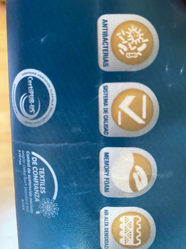 Colchón Grafeno Memory Luxe 190x160x30